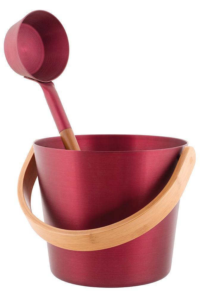 Accessories for saunas: kit 1 Rento Multicolor (Bucket and scoop) (  )