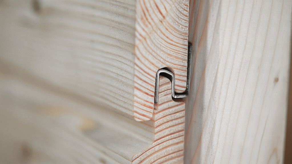 Für die Fassade: DEKORA Halterung zur Montage einer Holzfassade ( Fixing Group )
