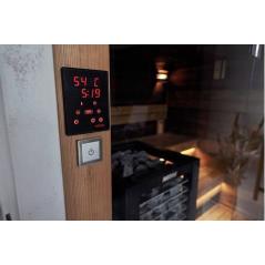Control panels for saunas with electric heaters: Harvia Xenio is a control unit with a touch control panel (  )