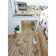 Wooden floors: Decking larch terrace 27×120, 27x140 - smooth ( ARIX )