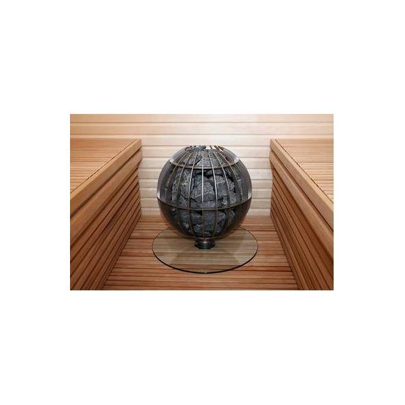 Sauna Rekviziti: Zaštitna staklena klupa HGL8 za Harvia Globe grejač ( Harvia )