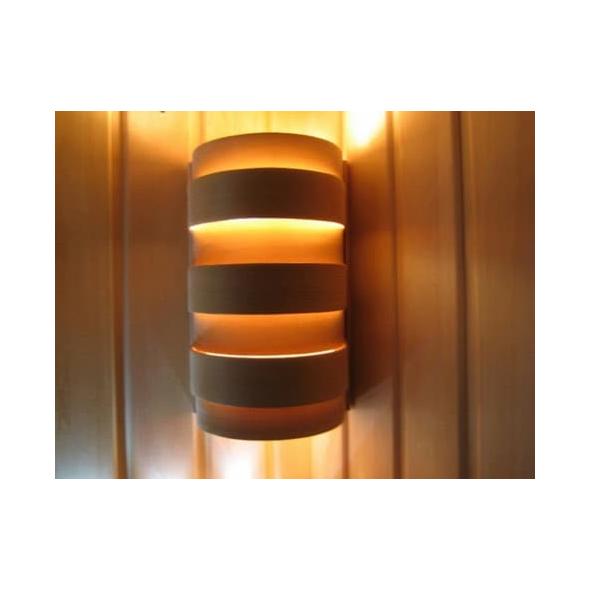 Beleuchtung: Holzlampenschirm für Saunalampe (  )