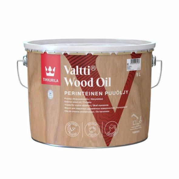 ЗАЩИТА для ДЕРЕВА: Масло Valtti Wood Oil для дерева и террасных досок ( Tikkurila )